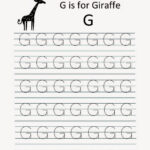 Kindergarten Worksheets: Printable Tracing Worksheets With G Letter Tracing Worksheet