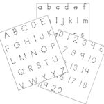 Large Letter Tracing Worksheets Printable – Kingandsullivan