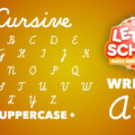 Learn Cursive Handwriting With 'cursive Writing Letterschool'   Uppercase  Abc | English Alphabet
