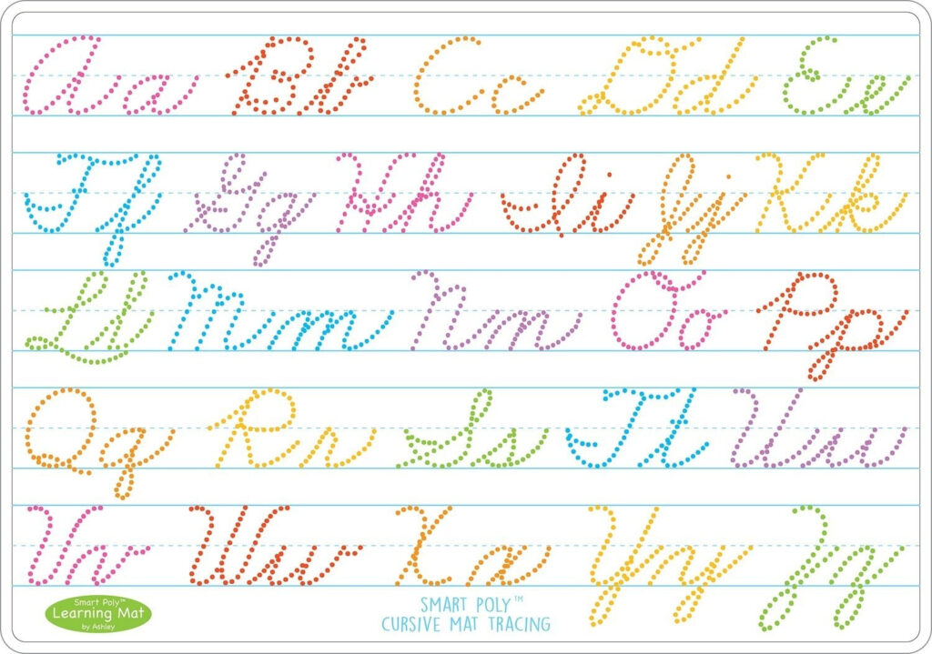 Learning Mat Cursive