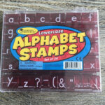 Learning Resources Lowercase Alphabet Stamps Set Of 34 Pertaining To Alphabet Tracing Stamps