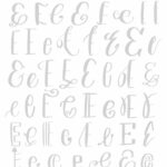 Letra E | Hand Lettering Tutorial, Lettering Alphabet