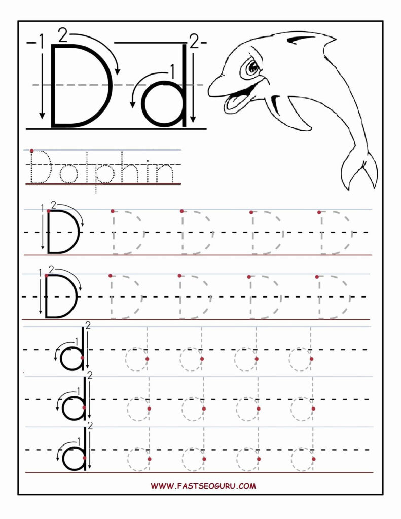 Letter D Worksheet For Preschool Best Of Tracing Worksheets