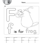 Letter F Alphabet Activity Worksheet   Doozy Moo Pertaining To Letter F Worksheets For Kindergarten Pdf