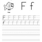 Letter F Tracing Page | Alphabetworksheetsfree