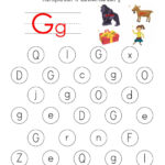Letter G   Interactive Worksheet Throughout Letter G Worksheets