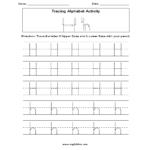 Letter H Tracing Alphabet Worksheets | Alphabet Worksheets Inside Letter H Tracing Sheet