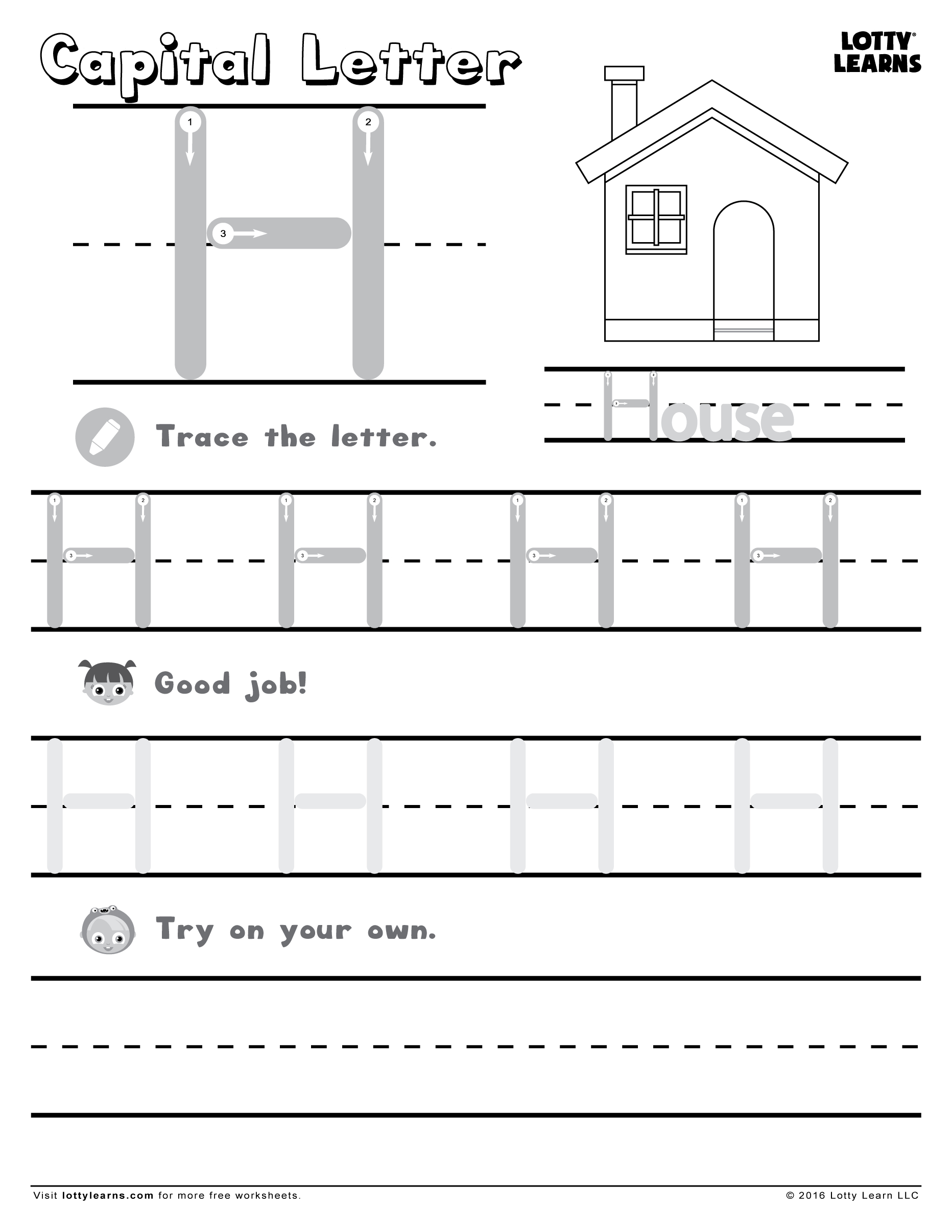 Letter H Worksheets Dr | Printable Worksheets And Activities for Letter H Worksheets Twisty Noodle