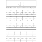 Letter J Tracing Alphabet Worksheets | Alphabet Worksheets With Letter J Worksheets Tracing