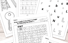 Letter L Worksheets – Alphabet Series – Easy Peasy Learners