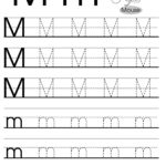 Letter M Worksheets, Flash Cards, Coloring Pages Pertaining To Letter M Worksheets Tracing