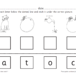 Letter Matching Worksheets For Reception And Ks1 In Key Stage 1 Alphabet Worksheets