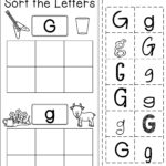 Letter Of The Week G Is Perfect For The Beginning Of The Intended For Letter L Worksheets Cut And Paste