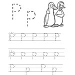 Letter P Worksheet Printable 933×1,217 Pixels | Letter P For Letter P Tracing For Preschool