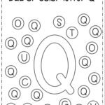 Letter Qq: The Alphabet Worksheet For Alphabet Dab Worksheets