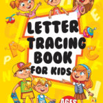 Letter Tracing Books For Kids Ages 3 5 : Large Print Trace Letters (Book  Size 8.5X11 Inches)   Trace Letters Of The Alphabet Practicing With (Kids Pertaining To Alphabet Tracing Book Walmart