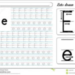 Letter Tracing E | Alphabetworksheetsfree With Regard To Letter E Tracing Preschool
