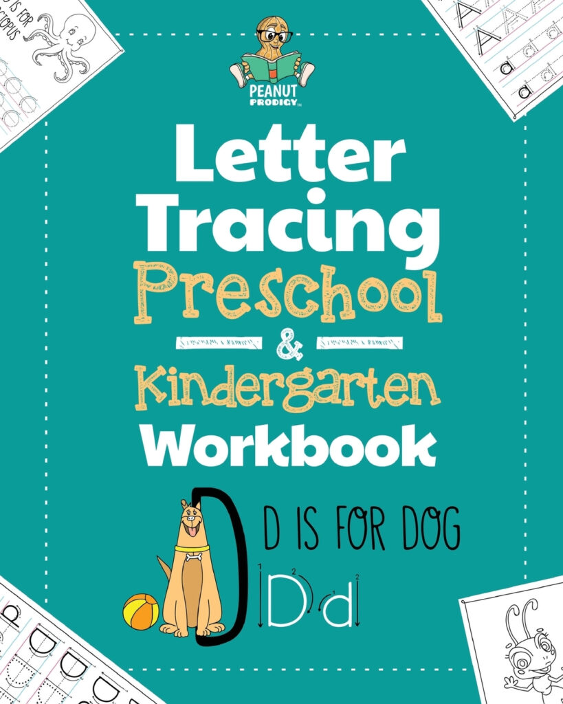 Letter Tracing Preschool & Kindergarten Workbook: Learning Letters 101    Educational Handwriting Workbooks For Boys And Girls Age 2, 3, 4, And 5  Years For Letter 5 Tracing