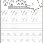 Letter Tracing W Is For Whale | Alphabet Activities Intended For W Letter Tracing