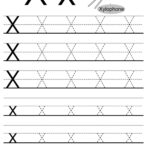 Letter Tracing Worksheets (Letters U   Z) For Letter X Tracing Worksheets Preschool