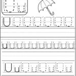 Letter U Worksheet | Alphabet Worksheets Kindergarten Within Letter U Tracing Sheet