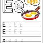 Letter Worksheets For Kindergarten And Preschool Teachersmag Regarding Alphabet E Worksheets Kindergarten
