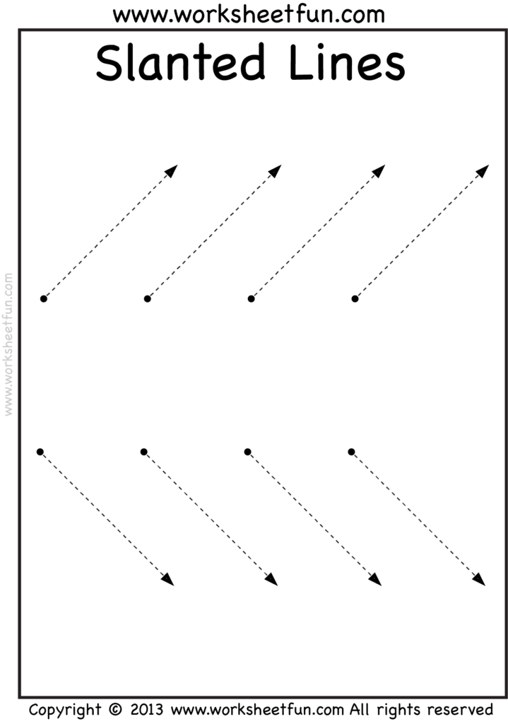 Line Tracing – Vertical, Horizontal And Slanted – 3