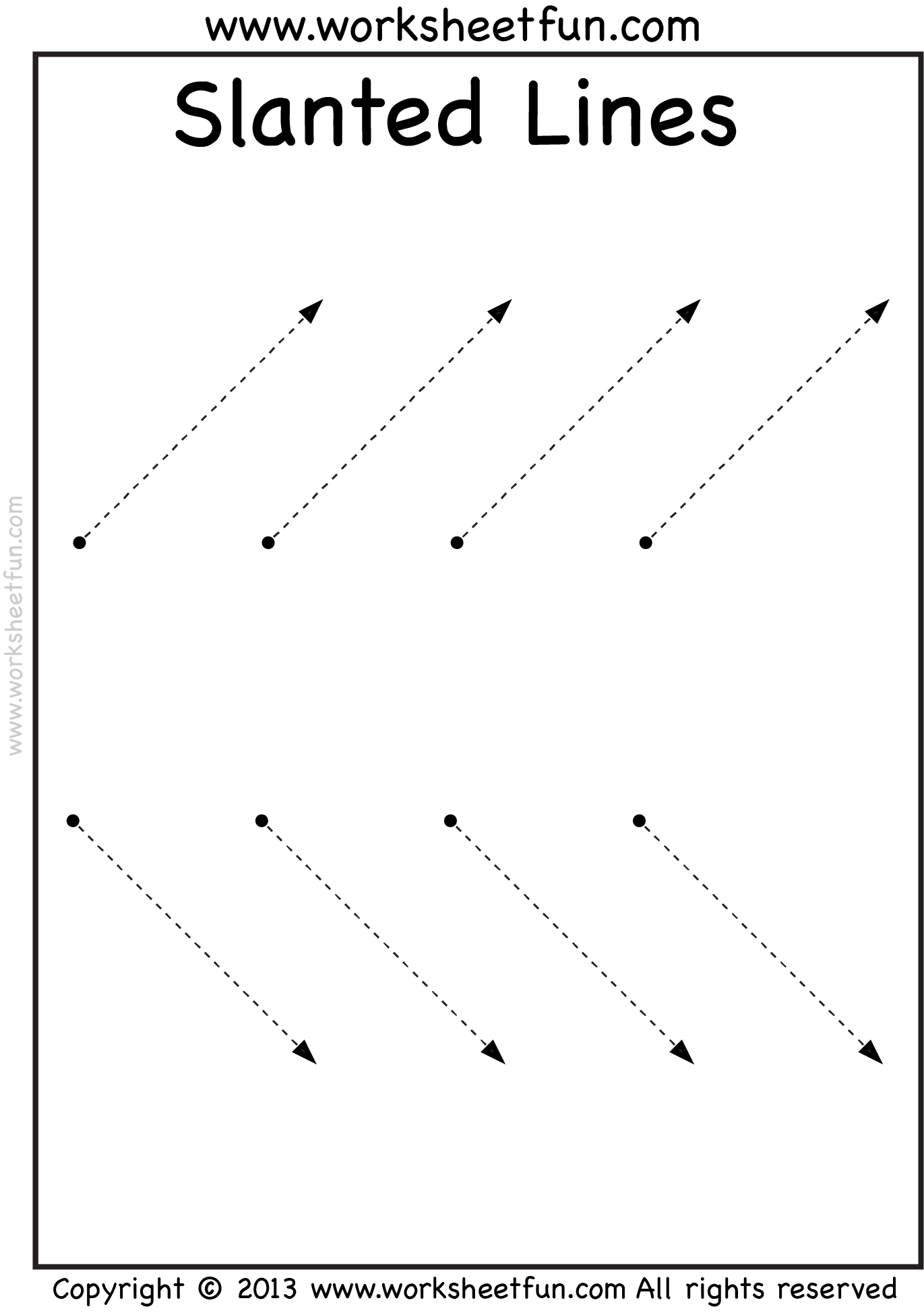 Line Tracing – Vertical, Horizontal And Slanted – 3