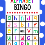 Lowercase Alphabet Bingo Game | Alphabet Games For Inside Alphabet Bingo Worksheets
