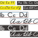 Magnetic Alphabet Strips