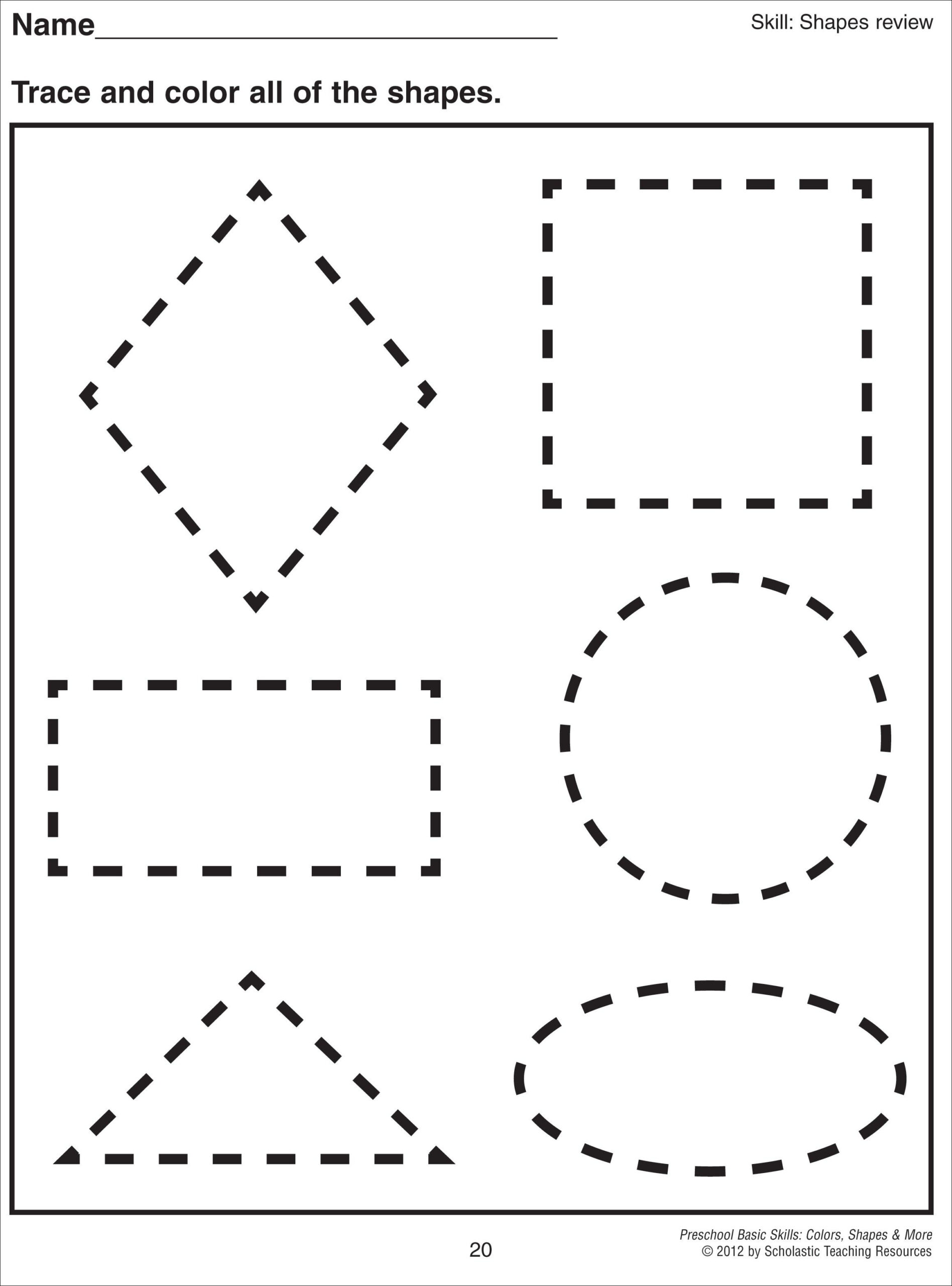 Math Worksheet : 1000 Images About Preschool Shapes On