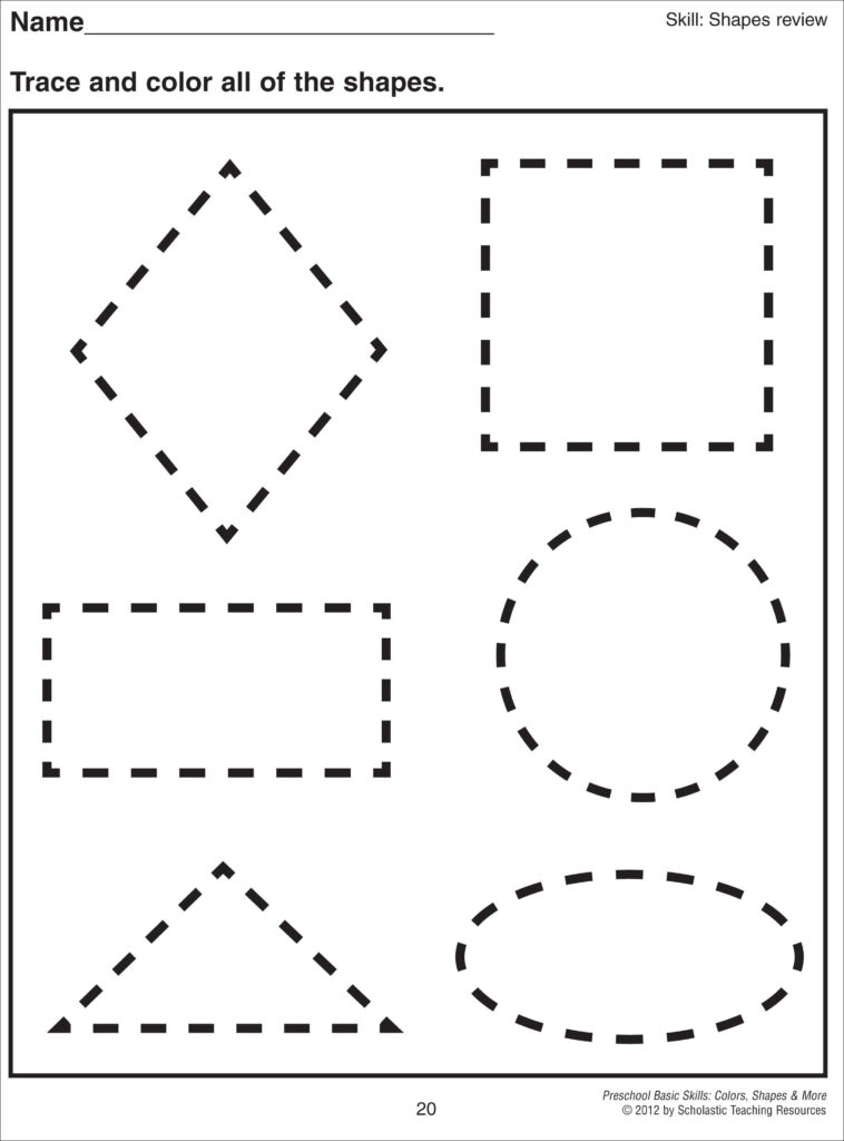 Math Worksheet : 1000 Images About Preschool Shapes On