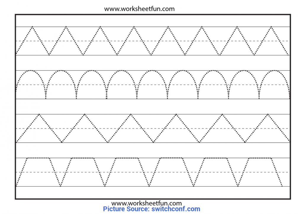 Math Worksheet : 46 Extraordinary Tracing Worksheets For