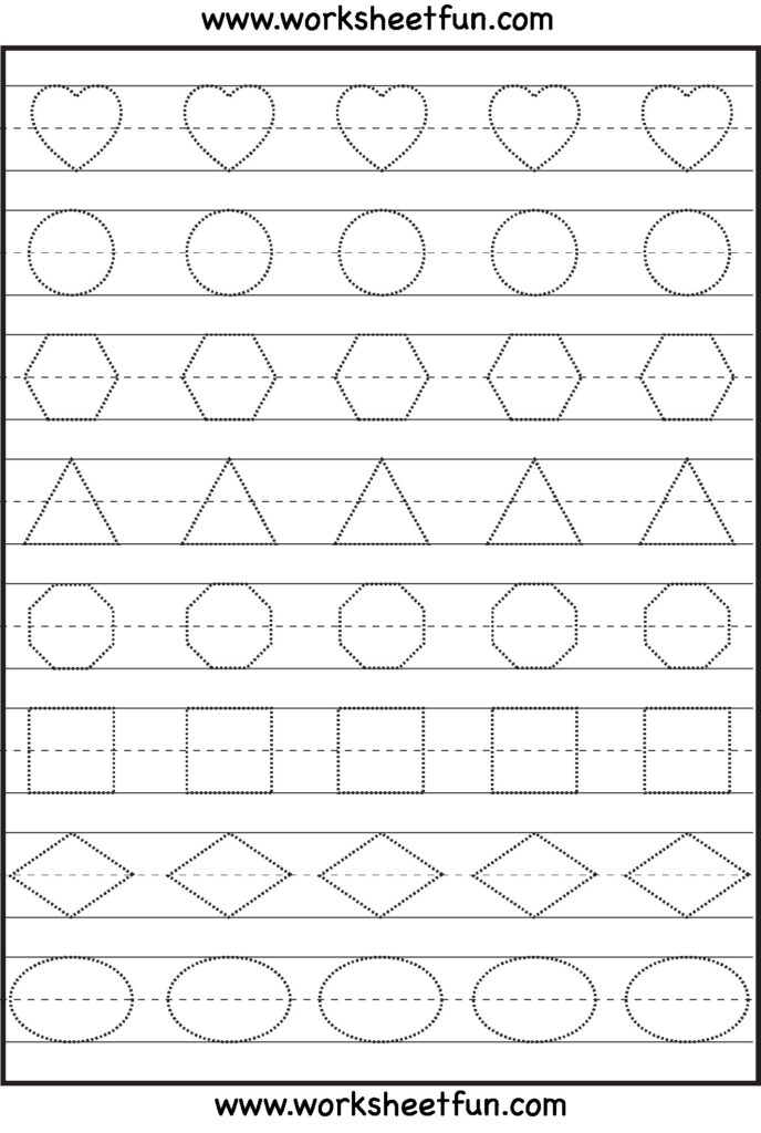 Math Worksheet : 46 Extraordinary Tracing Worksheets For