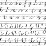Math Worksheet : Alphabet In Cursive Print Out Letters