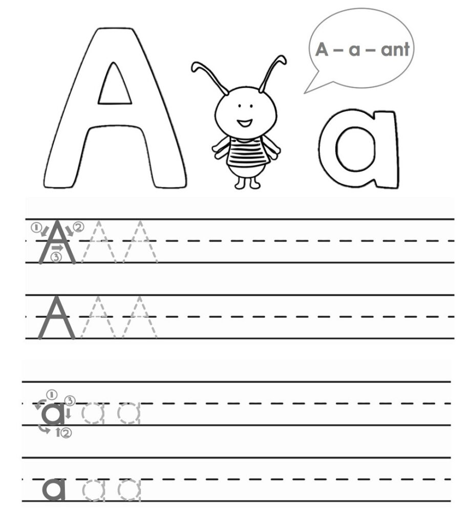 Math Worksheet : Alphabet Tracing Worksheets For