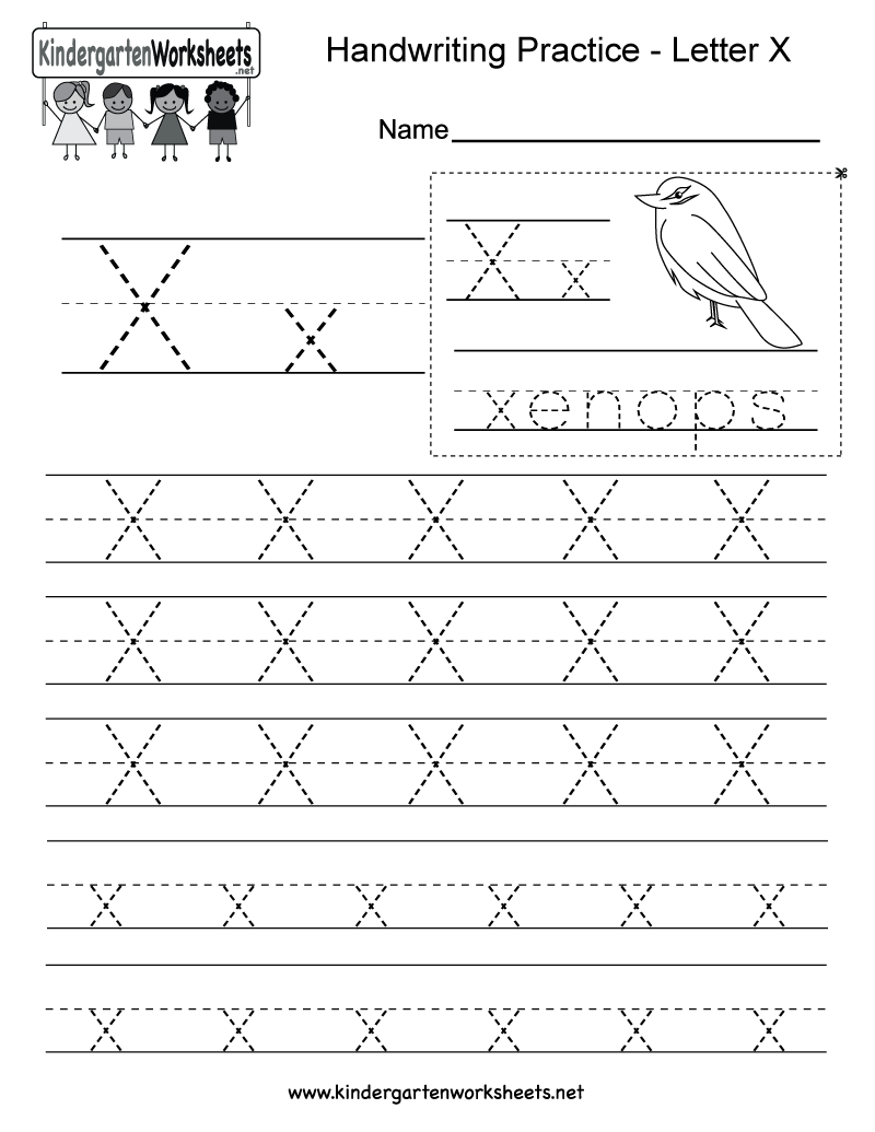 Math Worksheet : Alphabetacing Practice Sheets Letter X pertaining to Tracing Letter X Preschool