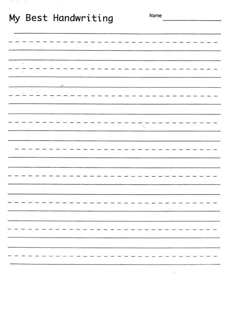 Math Worksheet : Blank Hand Writing Sheet With Images Math Worksheet : Blank Hand Writing Sheet With Images