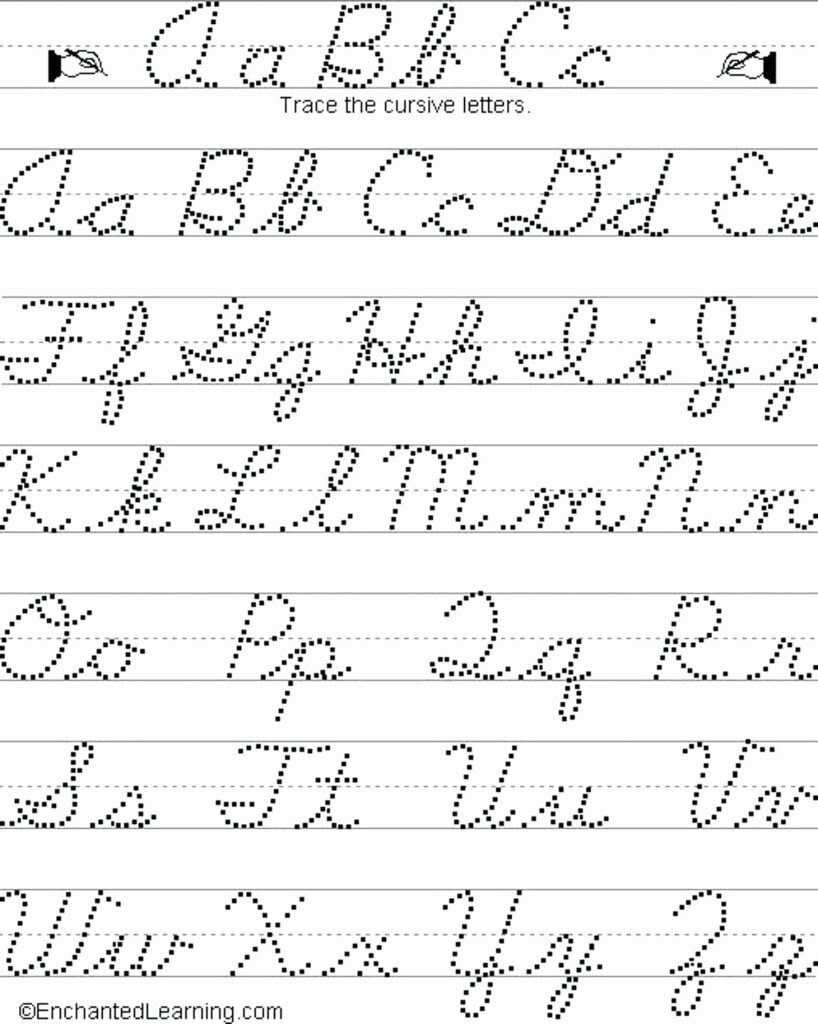 Math Worksheet : Create Cursive Handwriting Worksheetser