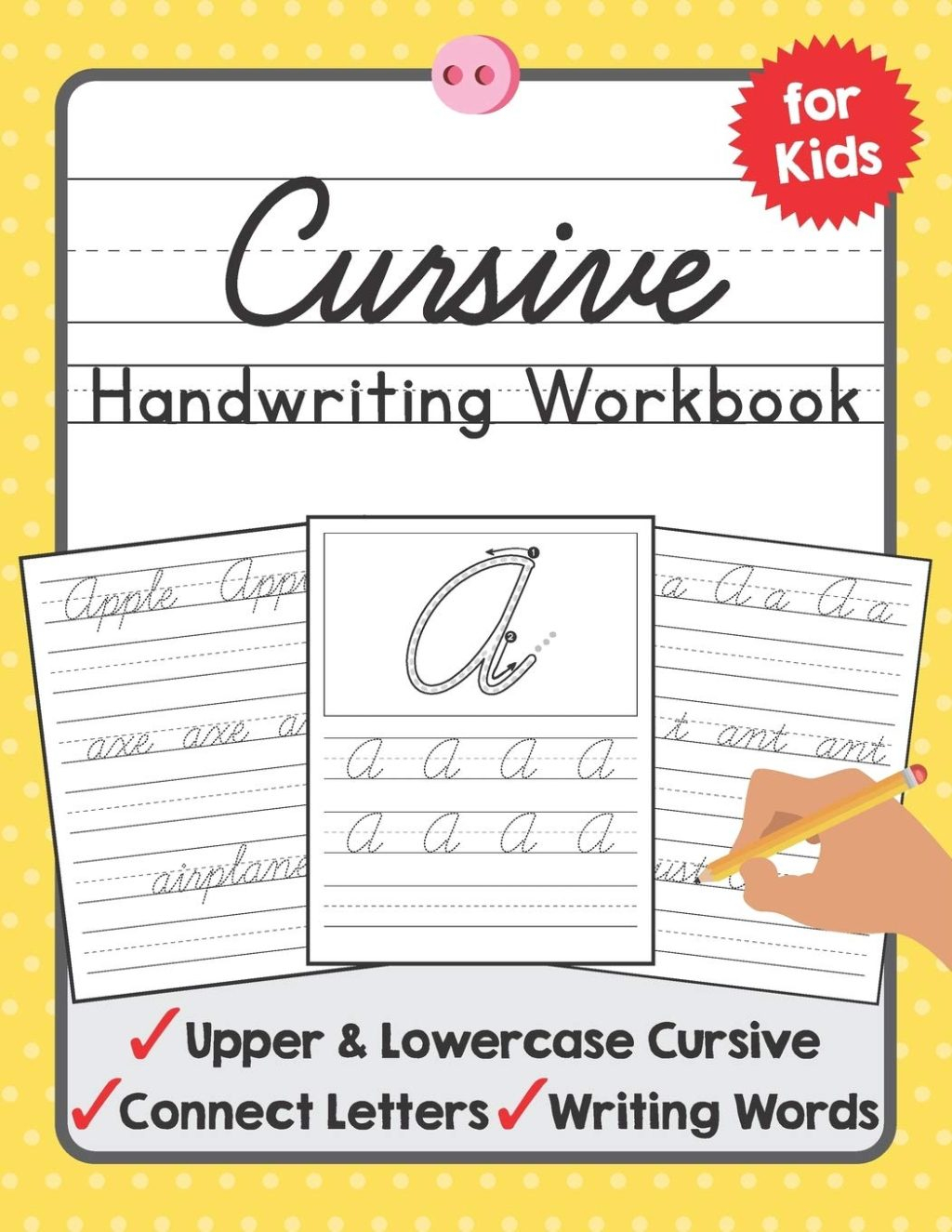 Math Worksheet ~ Cursive Handwriting Workbook For Kids