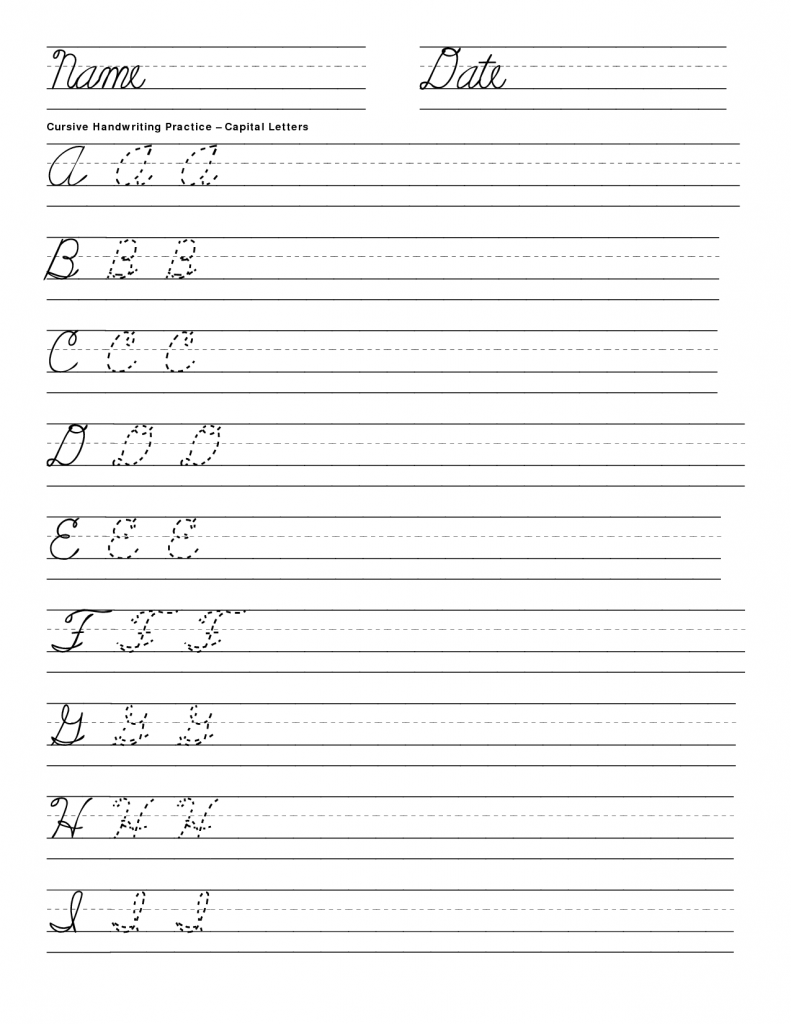 Math Worksheet : Cursive Writing Worksheets For Grade About