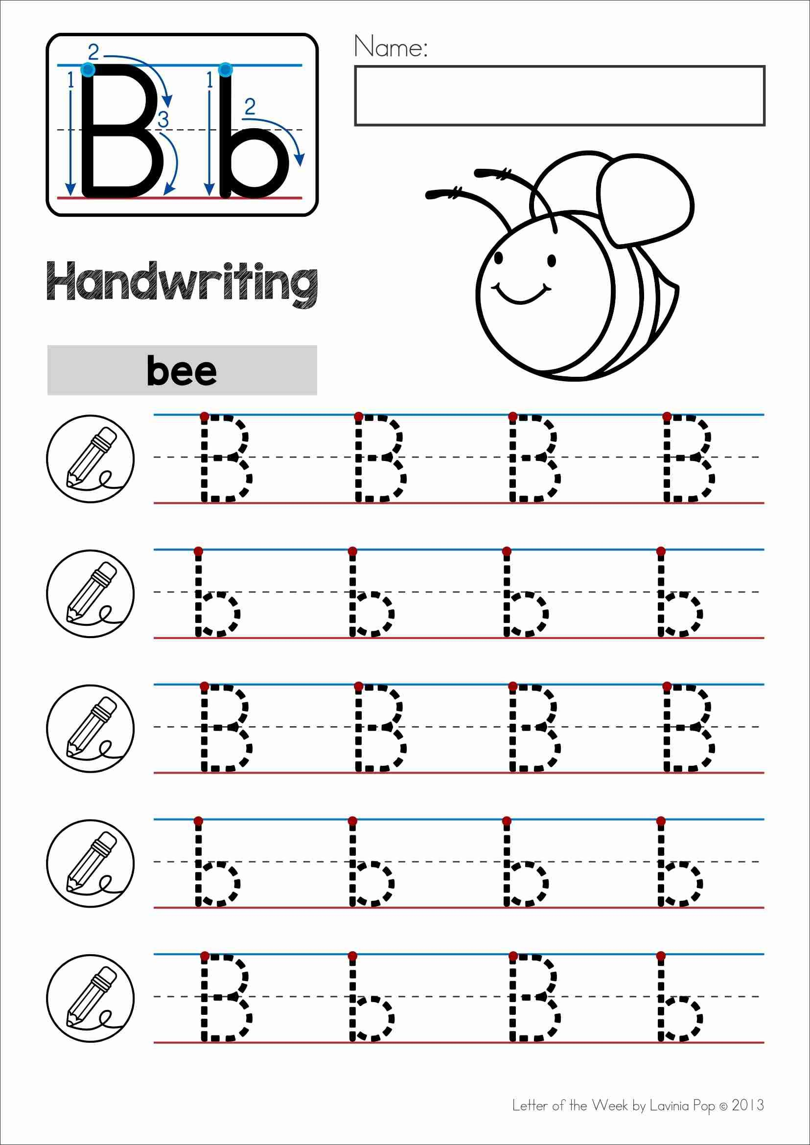 Math Worksheet : Excelent Alphabet Tracing Practice Sheets regarding Alphabet B Tracing Worksheet