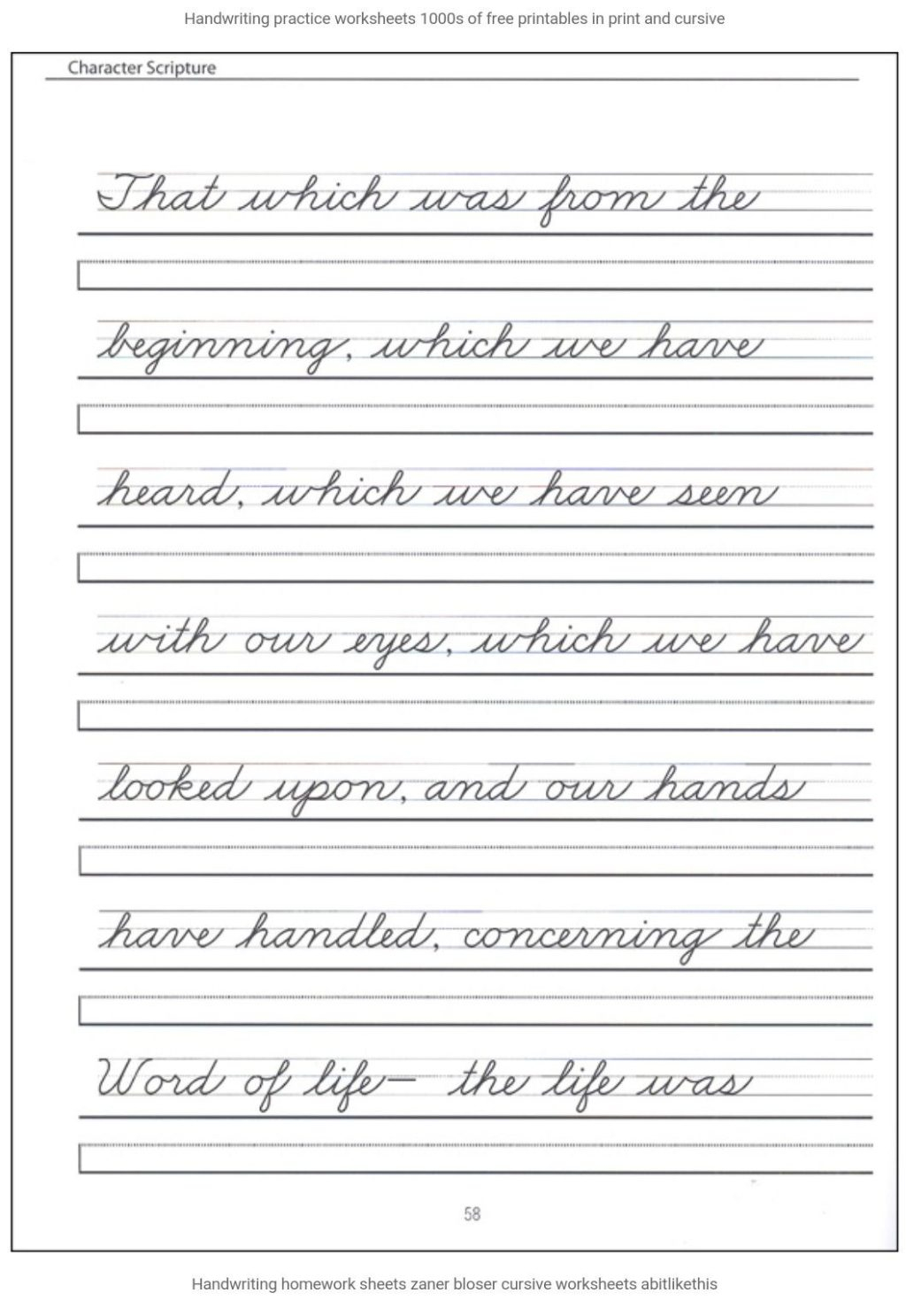 Math Worksheet ~ Free Printable Cursive Writinge Sheets Pdf