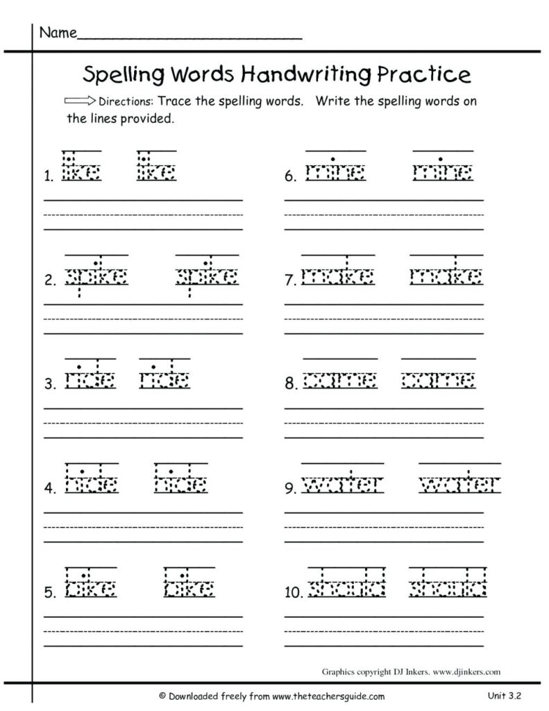 Math Worksheet : Handwriting Practice Creatororksheets Maker