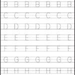 Math Worksheet : Math Worksheet Letter Tracing Sheets