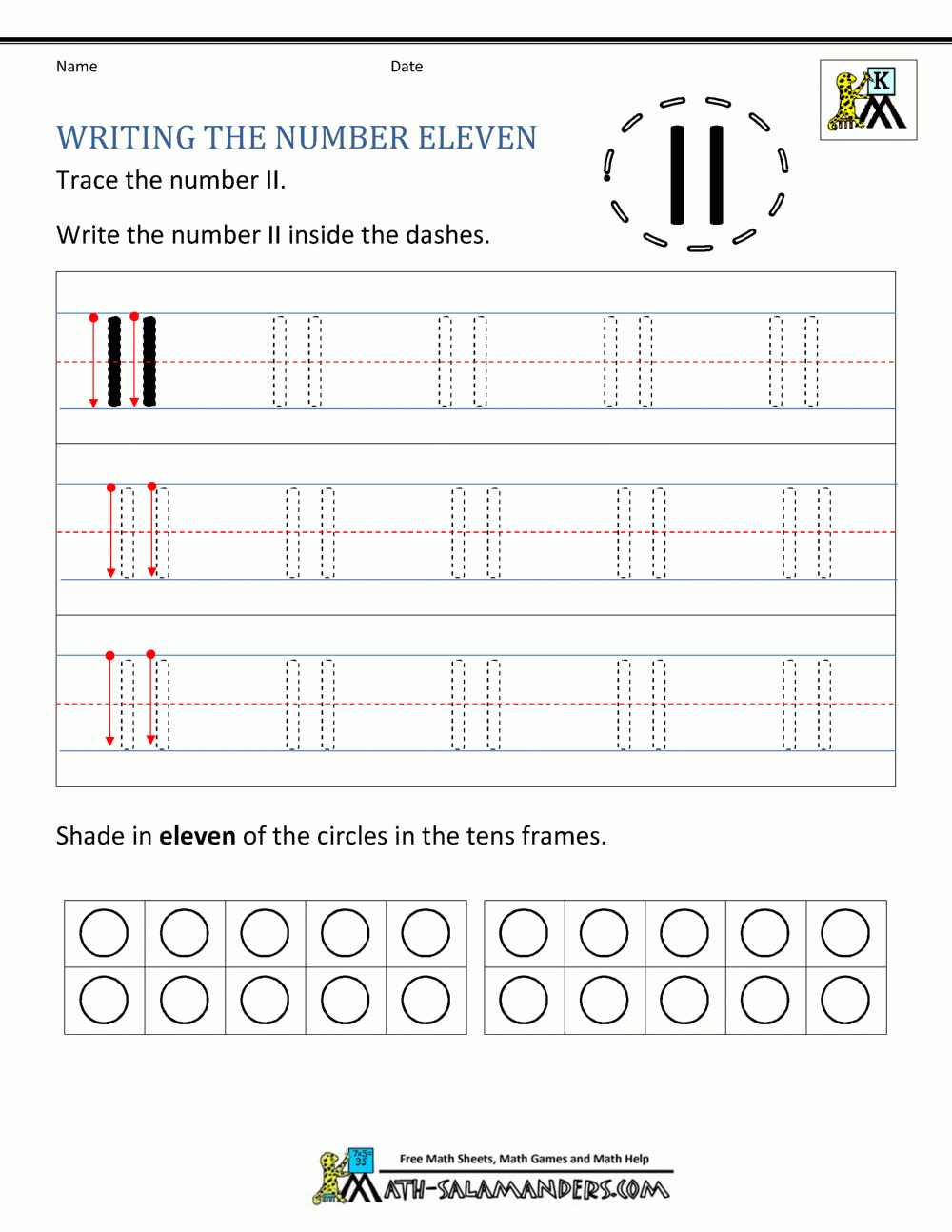 Create Your Own Tracing Worksheets