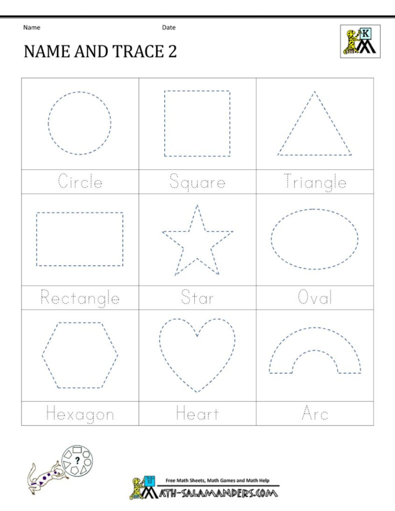 Math Worksheet : Printable Kindergarteneets At For