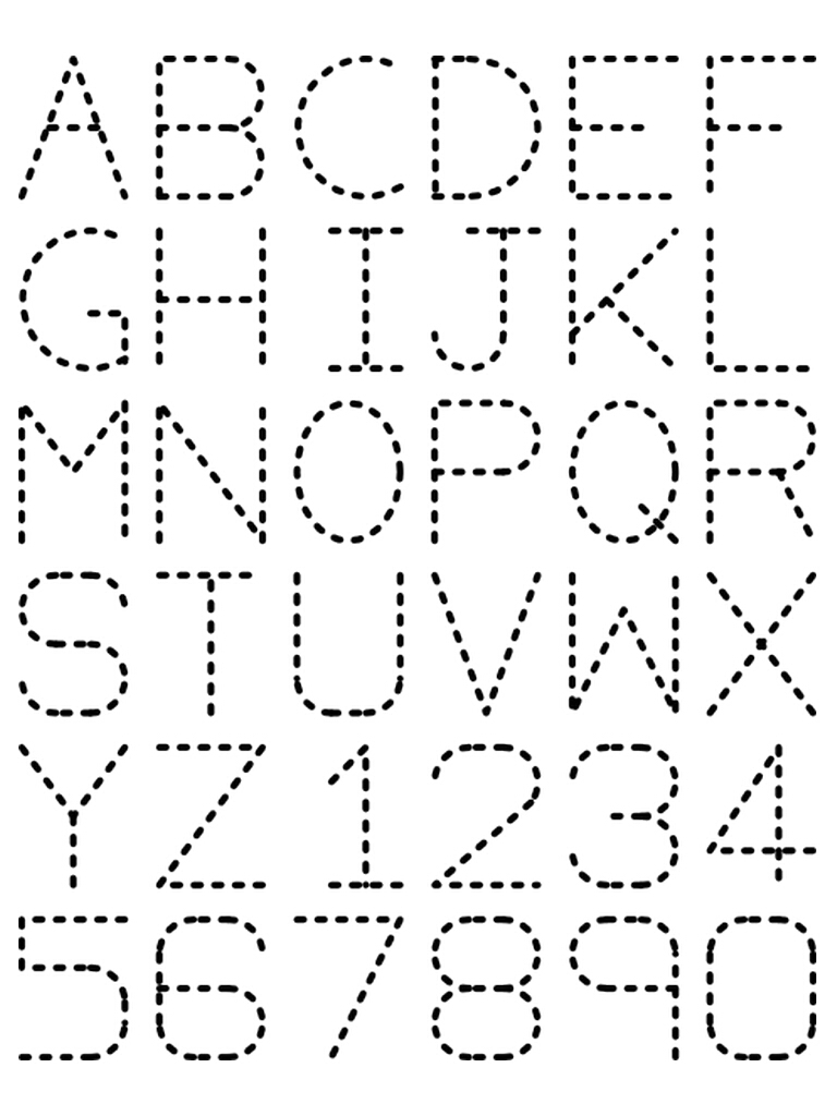 Math Worksheet : Traceable Alphabet Nuttin But Preschool intended for Abc 123 Tracing Worksheets