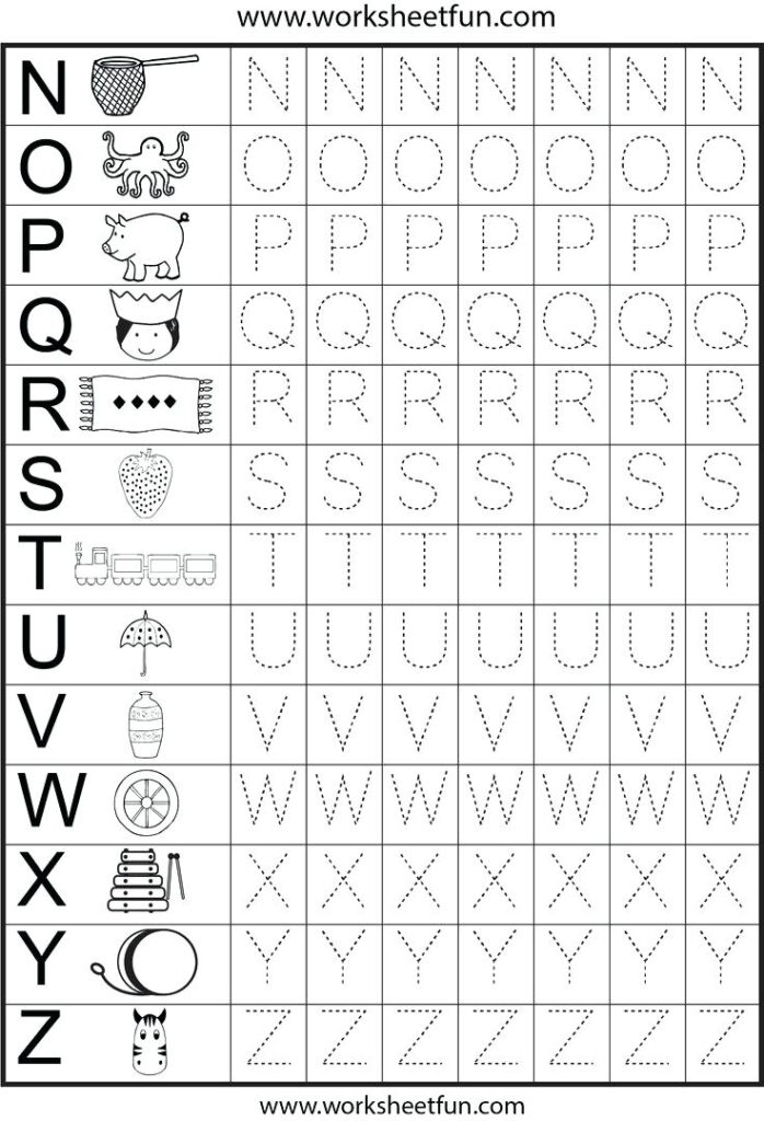 Math Worksheet ~ Tracing Papers Alphabetrksheets For