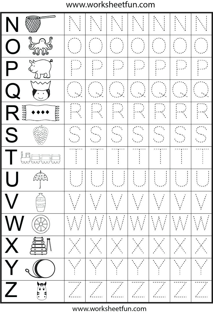 Math Worksheet ~ Tracing Papers Alphabetrksheets For throughout Letter Tracing Download Free